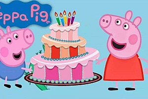 看动画片学英语-小猪佩奇Peppa Pig 1-5季动画带英文字母 资源下载（小猪佩奇儿歌16首+填色绘本+音频）百度网盘下载