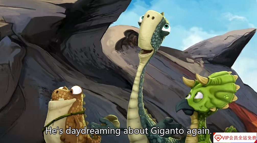 一部有态度的恐龙动画 迪士尼《小恐龙大冒险》Giganto 1-2季104集内置英文字幕 高清动画片视频 百度网盘下载