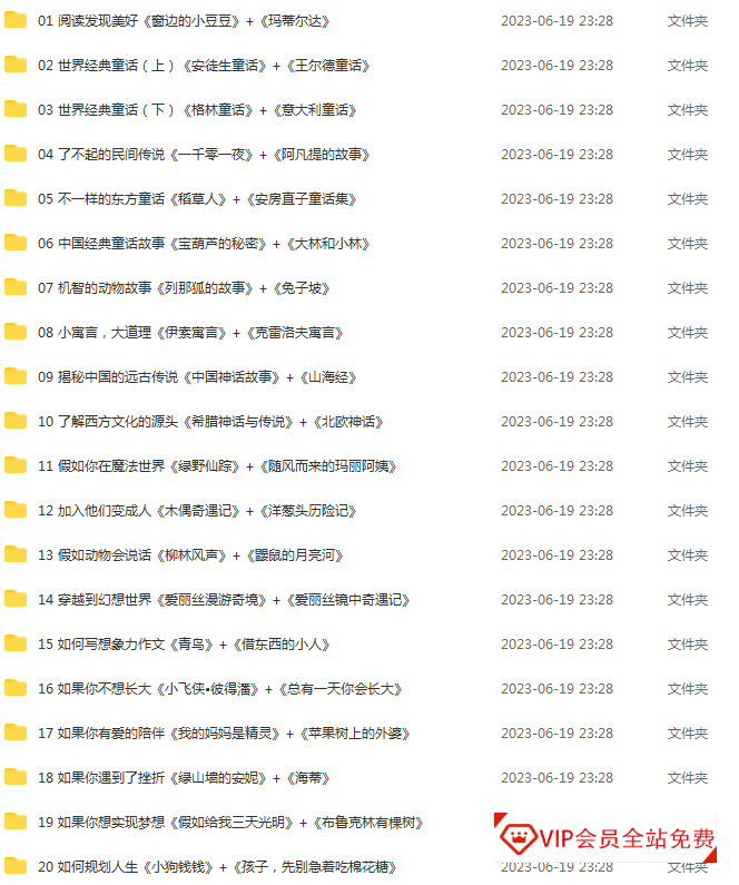 少年得到365中小学分级阅读课(MP3音频)基础版/进阶版学习资源百度网盘下载 少年得到365中小学分级阅读课(MP3音频)基础版/进阶版学习资源百度网盘下载