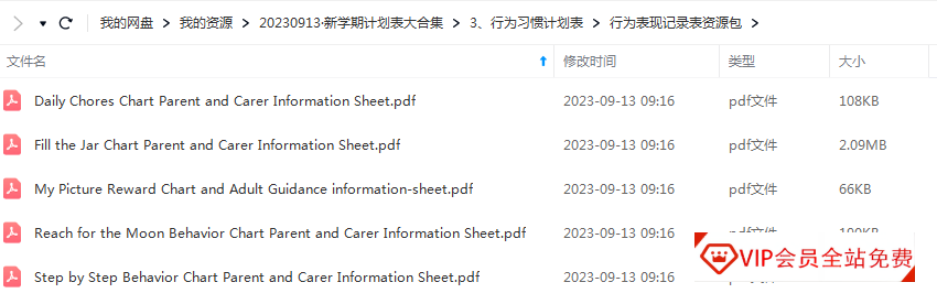 免费下载:入学必备!新学期计划表+学习规划+行为习惯+奖励卡!已分类打包好!可直接百度网盘下载 新学期入学必备!新学期计划表+学习规划+行为习惯+奖励卡!已分类打包好!可直接百度网盘下载