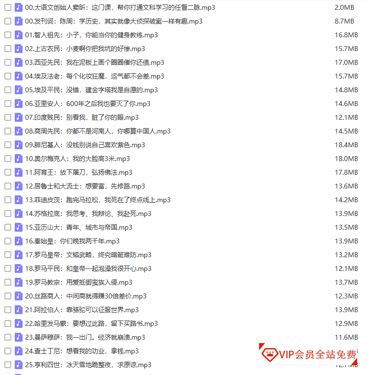 【国学语文】 | 诸葛学堂·豆神大语文《给中小学生的趣味世界史》50讲 【国学语文】 | 诸葛学堂·豆神大语文《给中小学生的趣味世界史》50讲 百度网盘下载