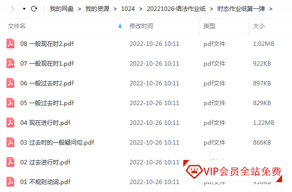 原版语法作业纸PDF可打印,英语语法全搞定!英语语法彩色作业纸~百度网盘下载 原版语法作业纸PDF可打印,英语语法全搞定!英语语法彩色作业纸~百度网盘下载