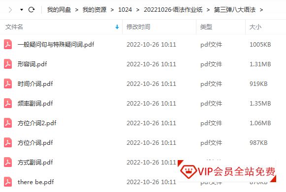 原版语法作业纸PDF可打印,英语语法全搞定!英语语法彩色作业纸~百度网盘下载 原版语法作业纸PDF可打印,英语语法全搞定!英语语法彩色作业纸~百度网盘下载