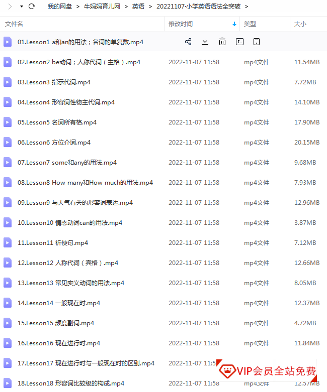 《小学英语语法全突破》全套(共35集)视频,太全了建议收藏! 《小学英语语法全突破》全套(共35集)视频,太全了建议收藏!