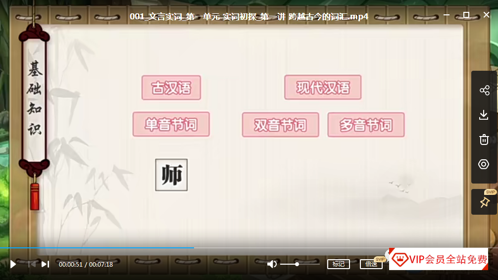 洋葱学院《文言文解题锦囊》,包括了初中全部的文言文基础知识 洋葱学院《文言文解题锦囊》,包括了初中全部的文言文基础知识 课程视频百度网盘下载
