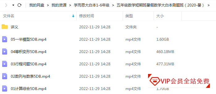 学而思大白本《思维创新大通关》数学1~6年级+部分讲解视频学习资源百度网盘下载 学而思大白本《思维创新大通关》数学1~6年级+部分讲解视频学习资源百度网盘下载