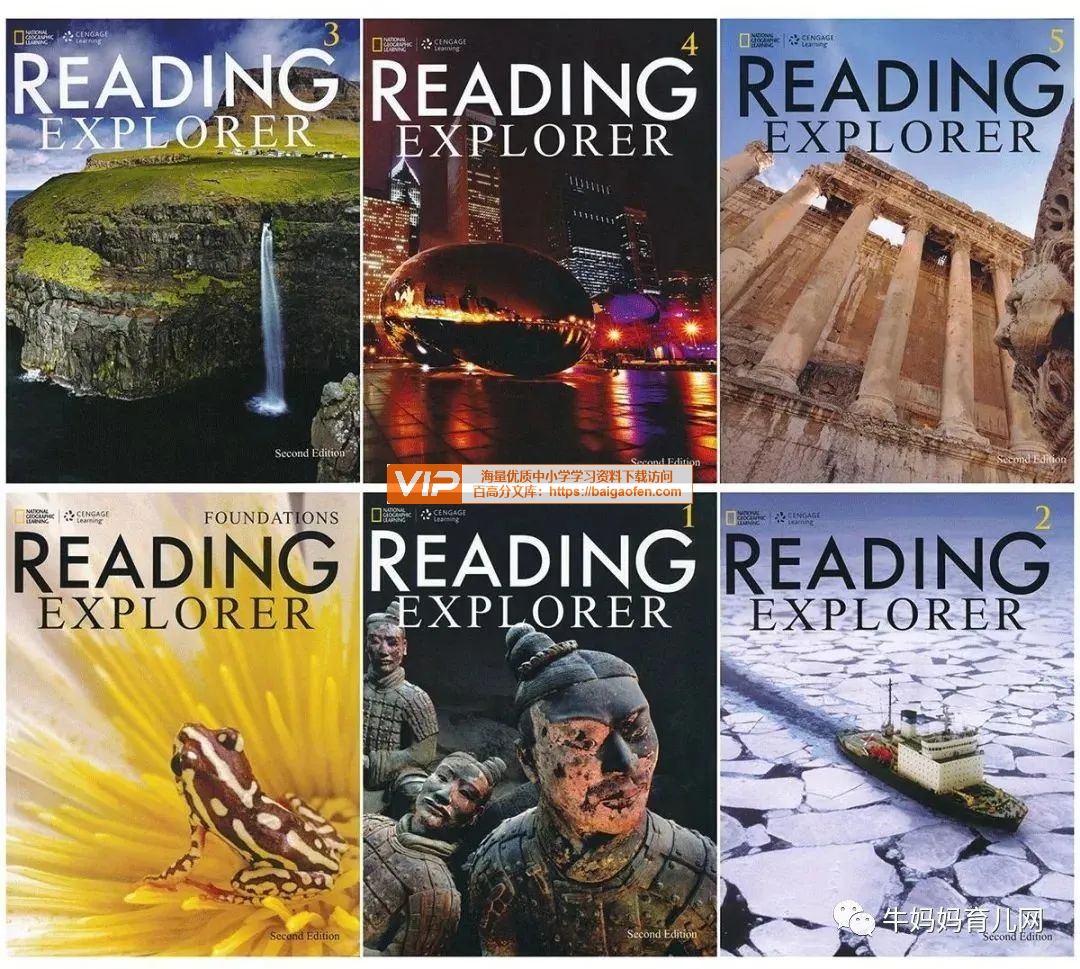 一套完整的外教精讲视频的殿堂级《Reading Explorer》第2版原版教材+音视频+全144节外教课 一套完整的外教精讲视频的殿堂级《Reading Explorer》第2版原版教材+音视频+全144节外教课