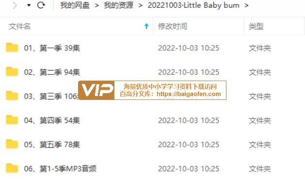 磨耳朵英文动画《little baby bum》全5季视频+音频 适合2岁以上英语启蒙 百度网盘下载 磨耳朵英文动画《little baby bum》全5季视频+音频 适合2岁以上英语启蒙 百度网盘下载