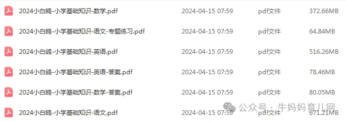 2024年万维小白鸥·基础知识与活学现用语数英PDF,小学基础知识学习的字典书~ 2024万唯小白鸥小升初《小学基础知识与活学活用》语数英(含答案)PDF电子版百度网盘下载,小学基础知识学习的字典书~