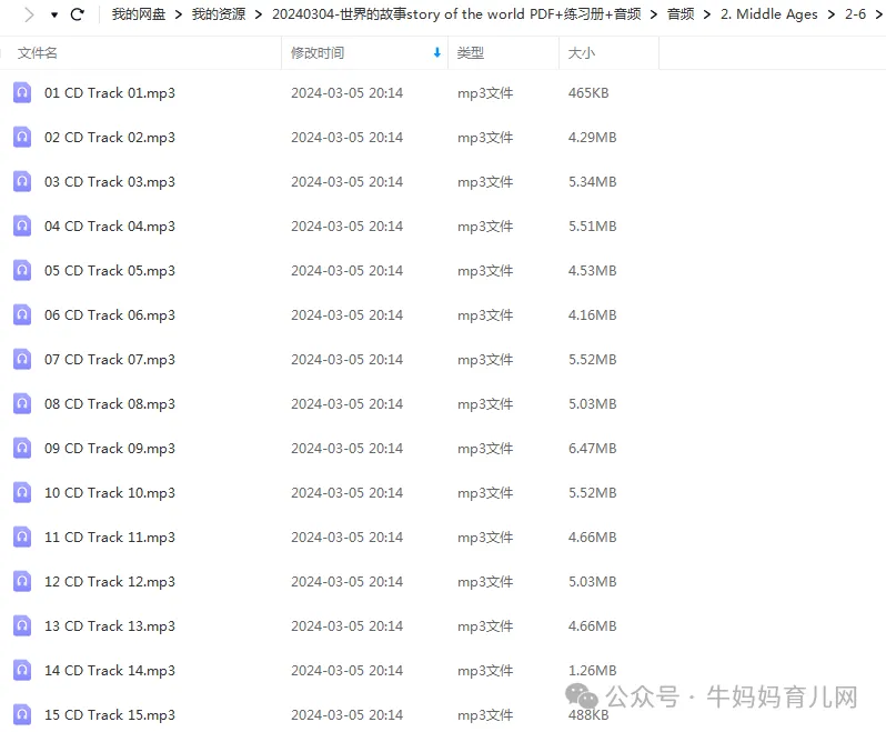 Story of the World《世界的故事》PDF+练习册+电子书+MP3 Story of the World《世界的故事》PDF+练习册+电子书+MP3 英文原版教材 资源百度网盘下载