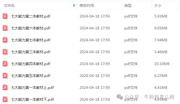 幼小衔接必备,学而思七大能力,教材+讲义+练习册 幼小衔接必备,学而思幼升小必备数学七大能力,教材+讲义+练习册 PDF学习资源百度网盘下载
