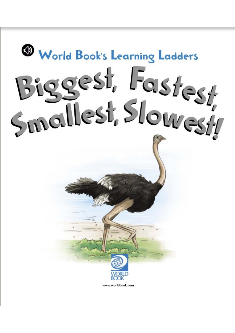 学习阶梯learning ladders第3级电子版:动物之最 ,大小 4.51M 总页数 32 页 PDF电子文档下载